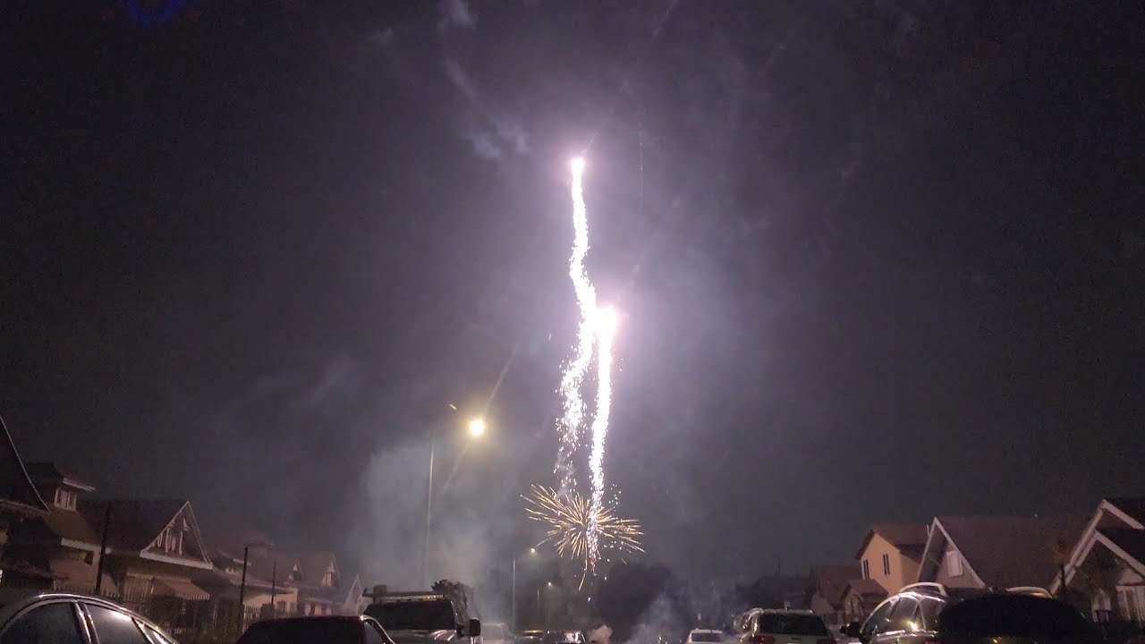 4th of July Fireworks 2023 || South Los Angeles Streetview Driving