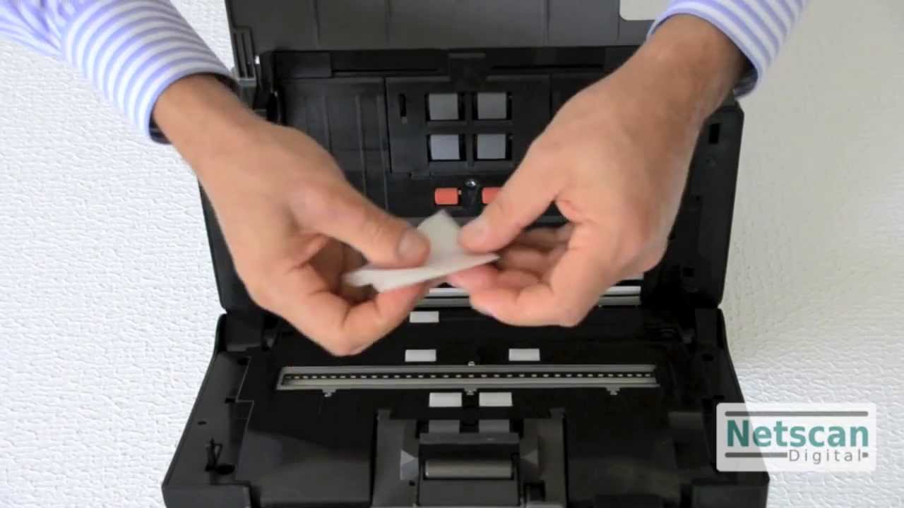 Limpeza dos Scanners Kodak da Série i2000.