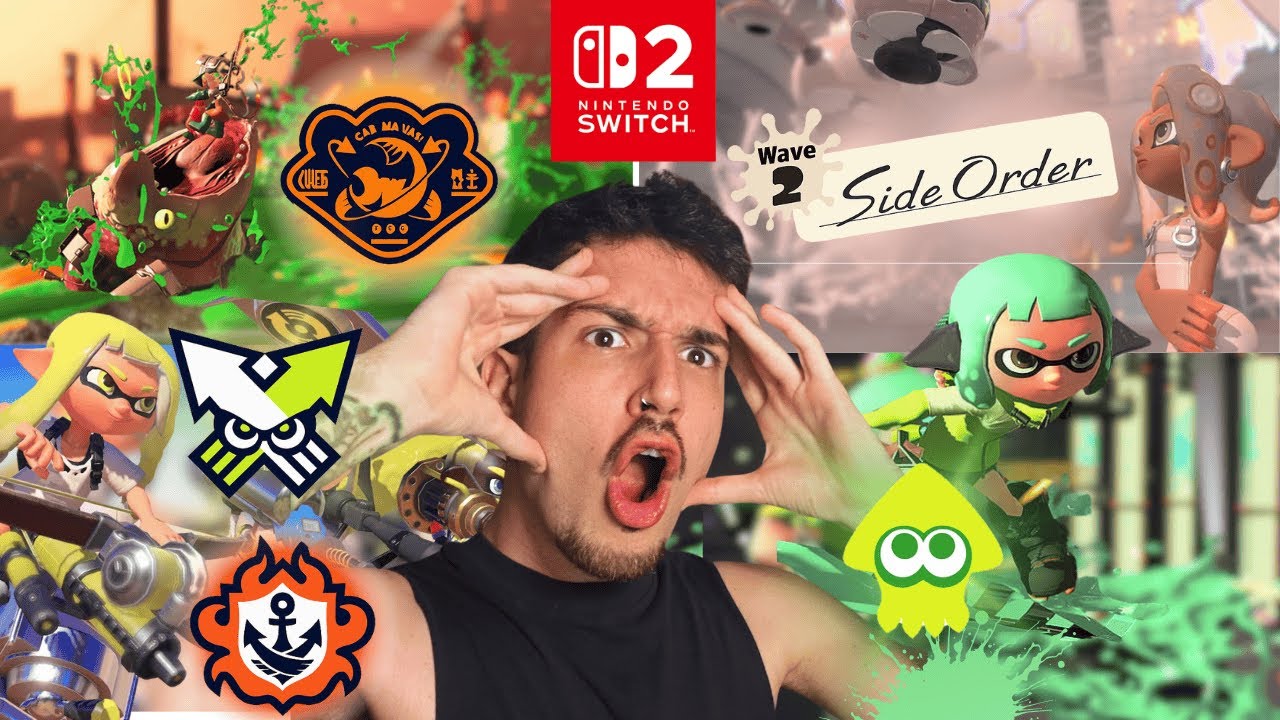 ASÍ son TODOS LOS MODOS de SPLATOON 3 en SWITCH 2