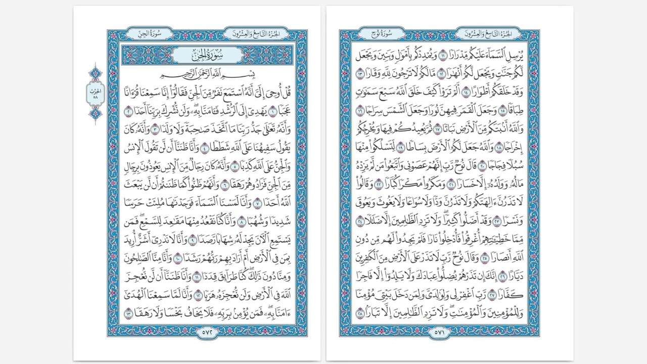 سورة الجن … آية ١٣-٢٢