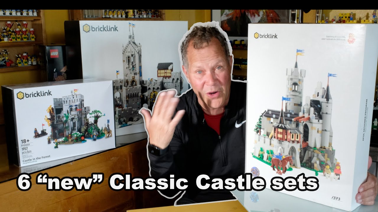 LEGO&rsquo;s Castle &ldquo;Idea & Designer&rdquo; sets. 91001, BL19001-1, 910029, 10332, 21325, 10305