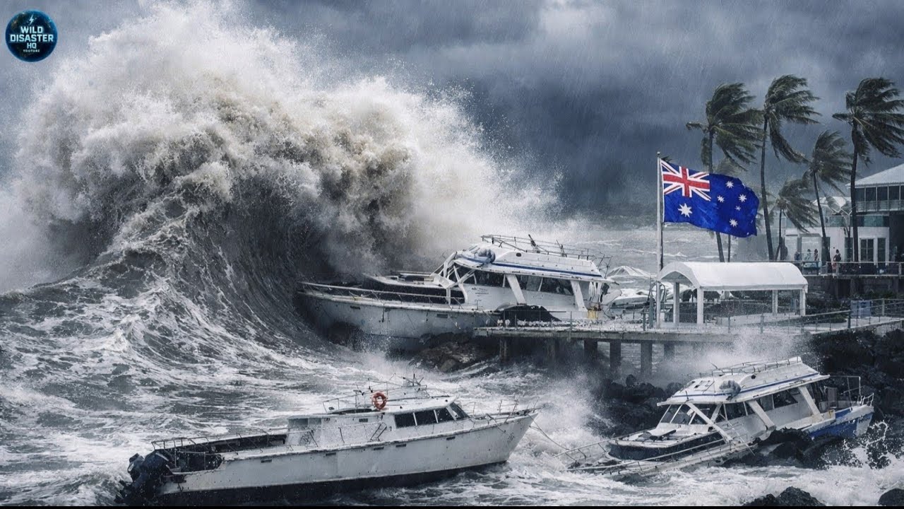 Widespread Storm in Queensland, Australia; Severe Flooding, River Overflows, and Power Outages
