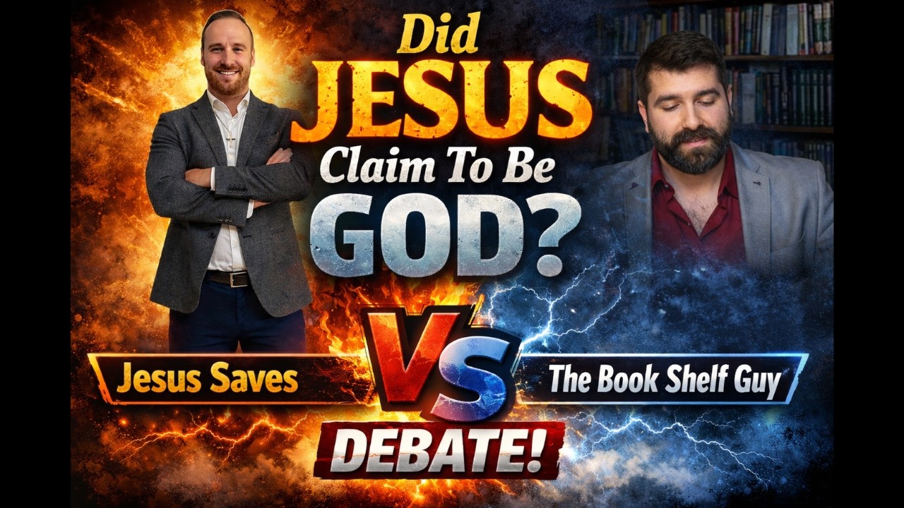 Did Jesus Claim To Be God? Debate Creality Jesus Saves Vs The Book Shelf Guy