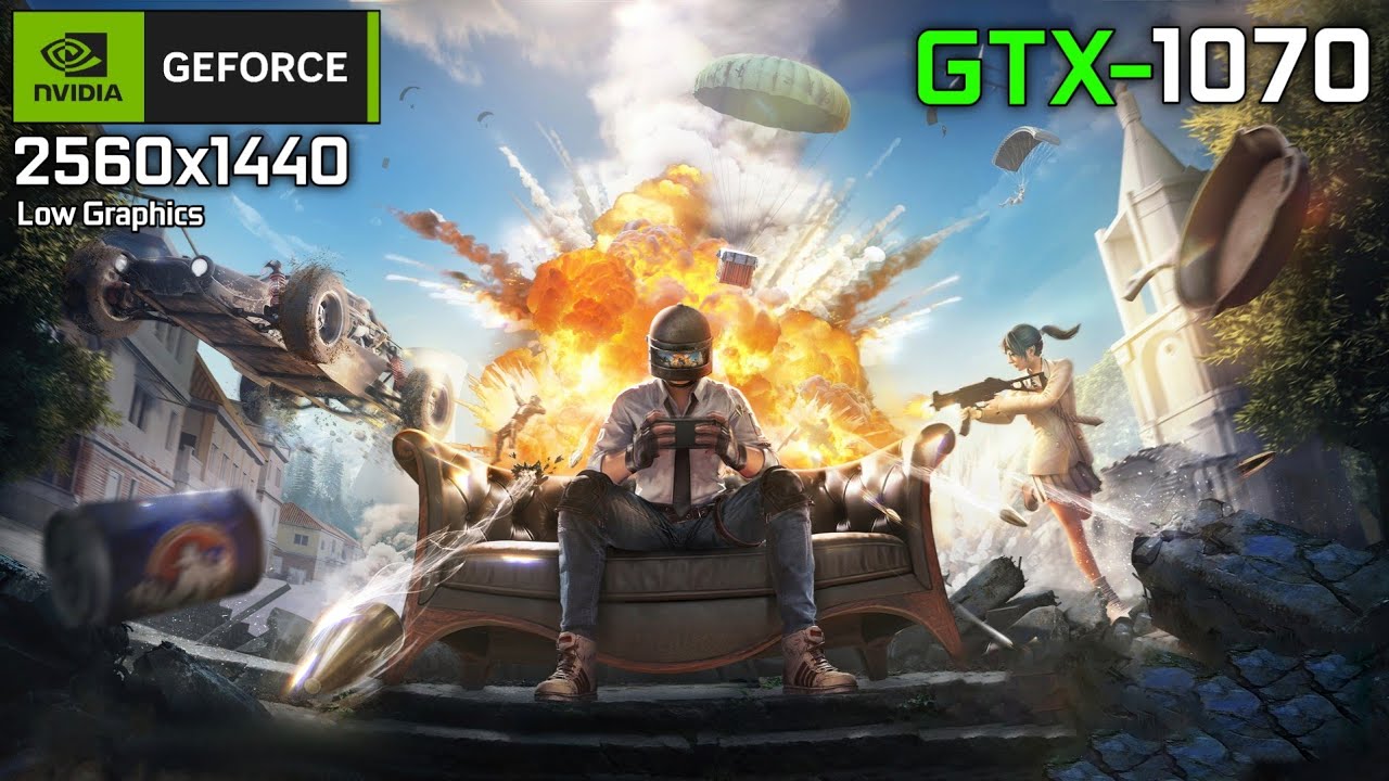 PUBG : Sanhok | Ryzen 5 7500F + GTX 1070 8GB ( 2K Low )