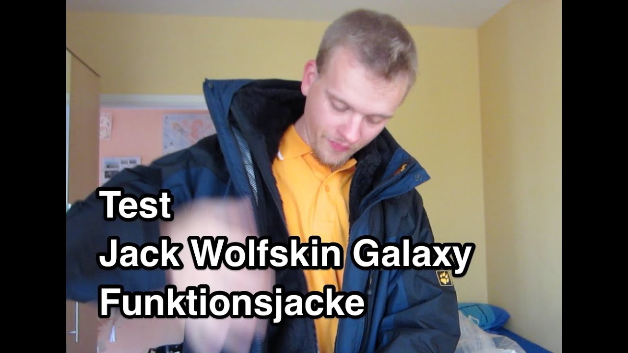 Test Jack Wolfskin Galaxy Jacke Funktionsjacke | Doppeljacke Test | Regenjacke Test