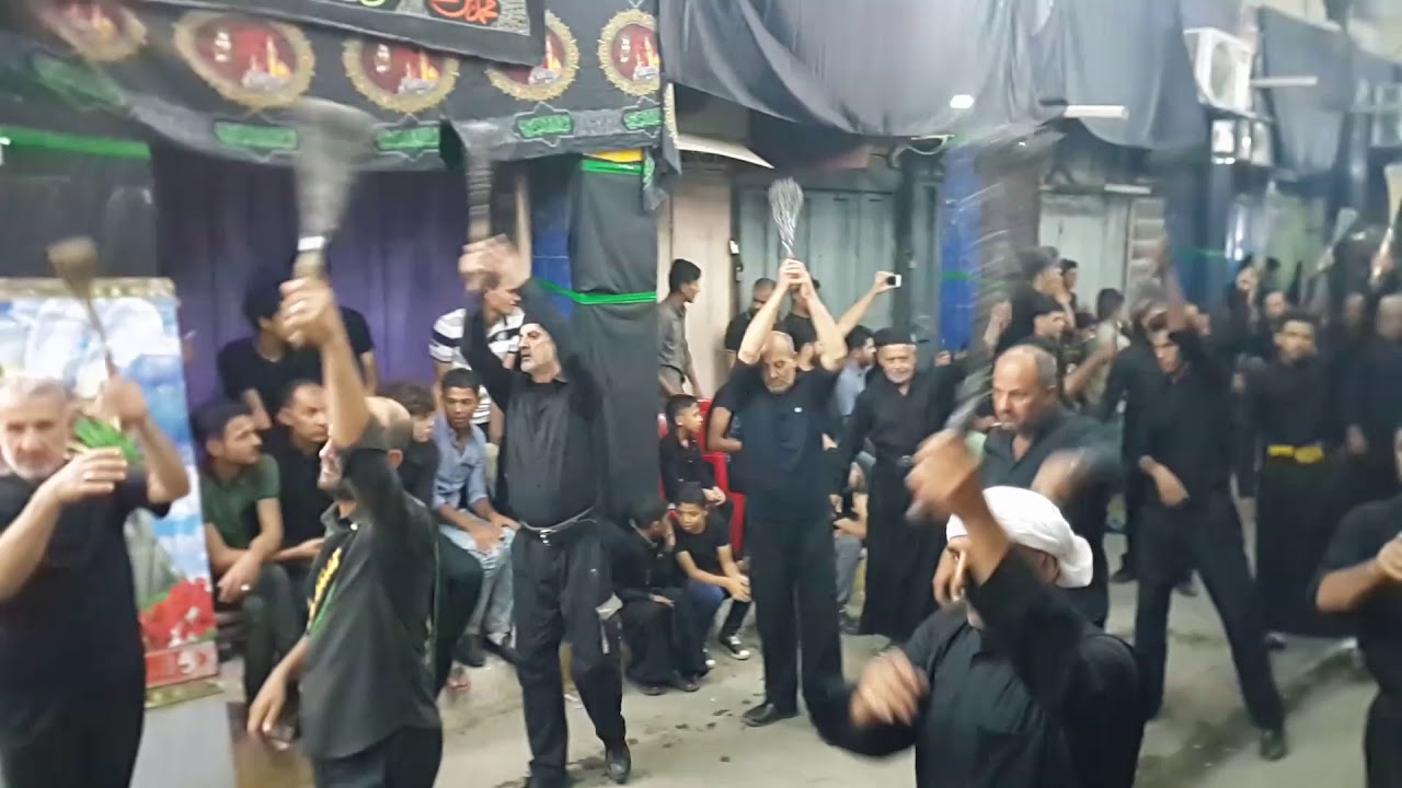 موكب محلة العرب ليله 5محرم 1439_2017