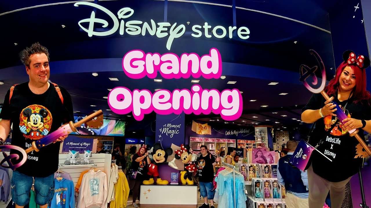 Disney's New Store Grand Opening Vlog | London Westfield Shopping Centre