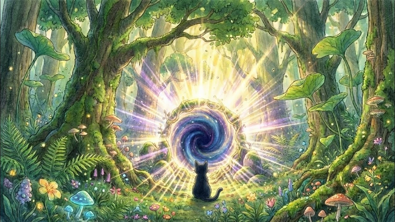 A Cat, a Portal, and a Love That Crossed Worlds
