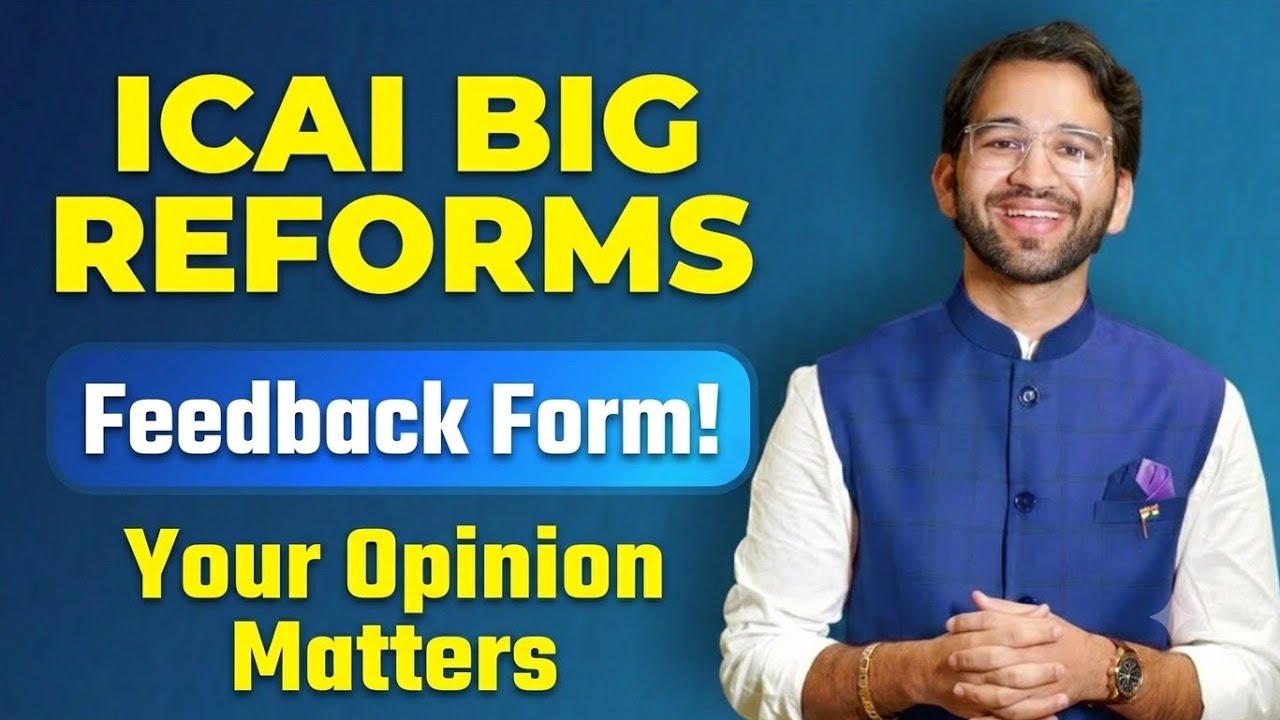 BIG REFORMS In CA Course | Must Watch | CA Inter | CA Final | CA Shubham Singhal