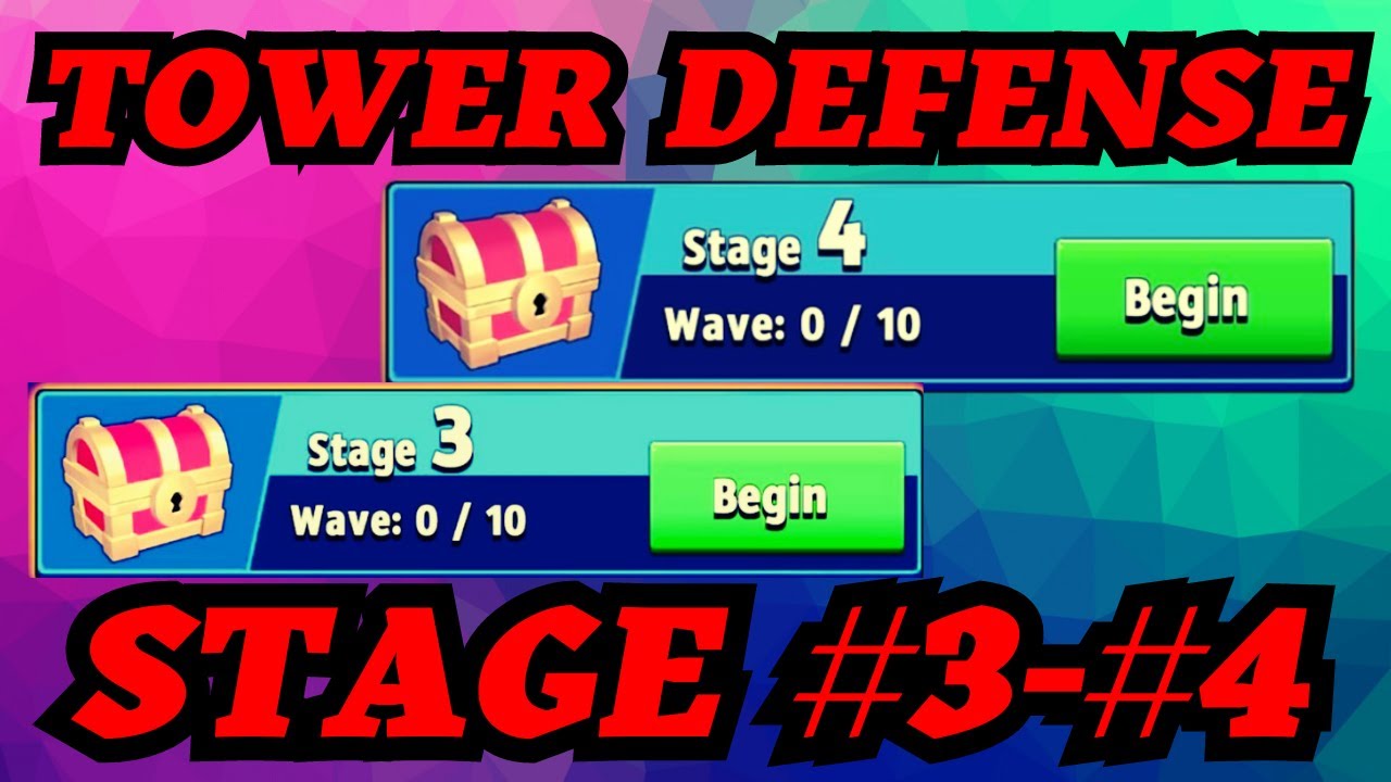 ARCHERO: TIPS TOWER DEFENSE! CLEAN #3-#4 STAGE!