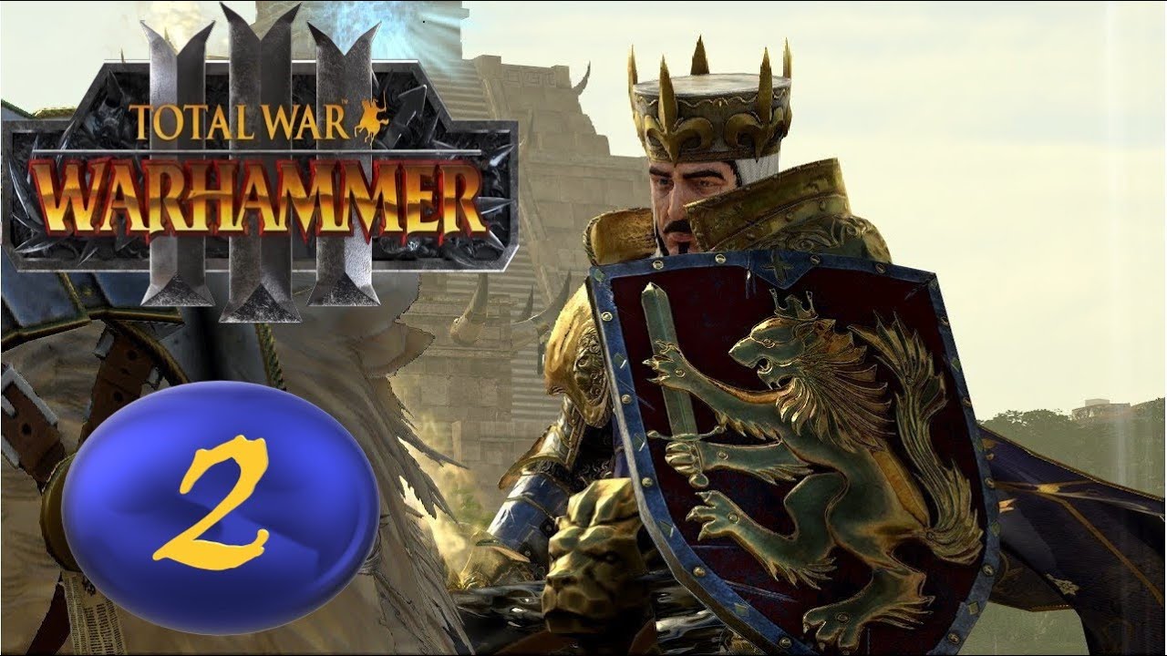 (Radious mod) Total War: Warhammer 3. # 2. Луан Леонкур. Сложность Легенда. ч.1