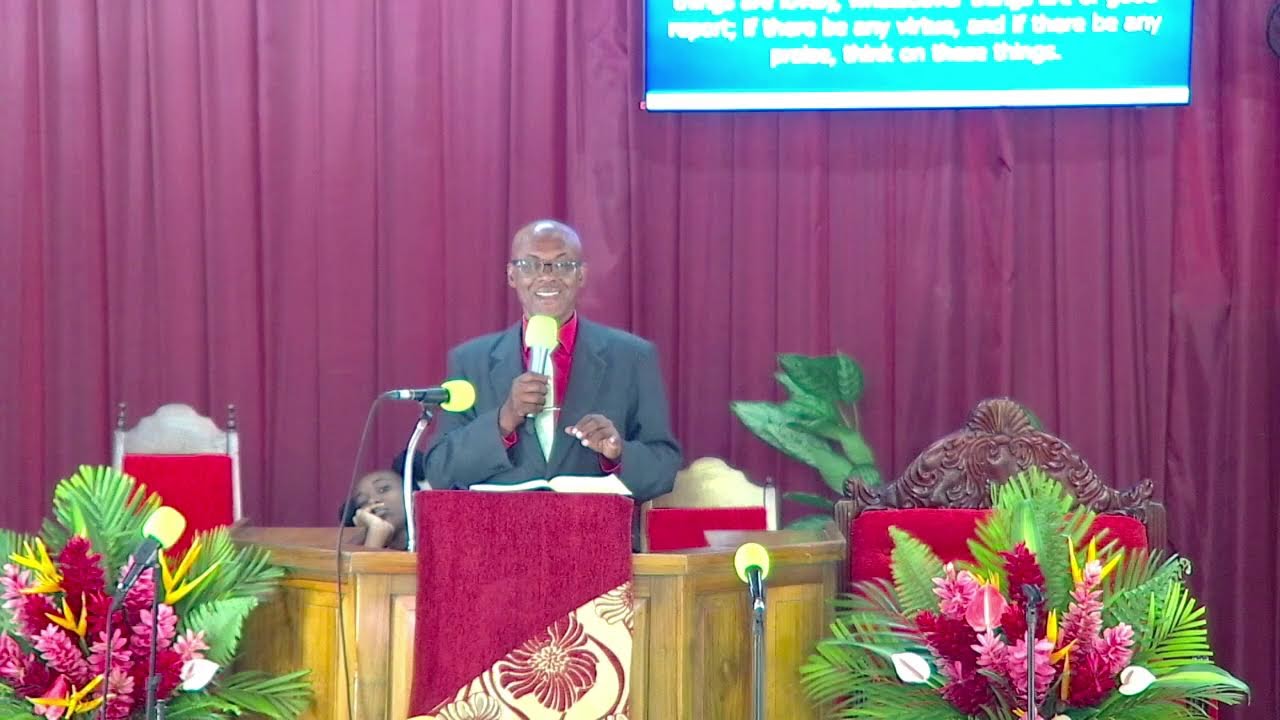 Divine Service| Speaker: Pastor Ernest Donaldson| Topic: Standing For What is Right! |