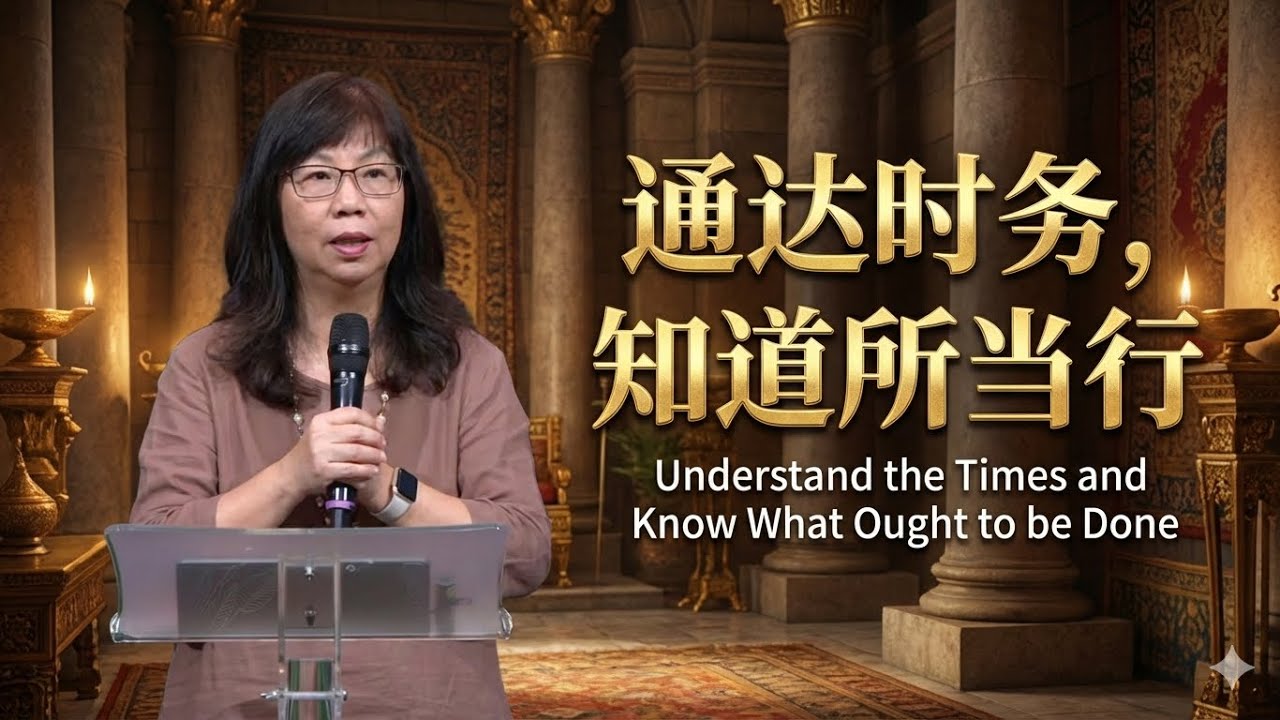 主日崇拜｜通达时务，知道所当行 Understand the Times and Know What Ought to be Done｜江月霞牧师 Rev. Esther｜18.01.2026