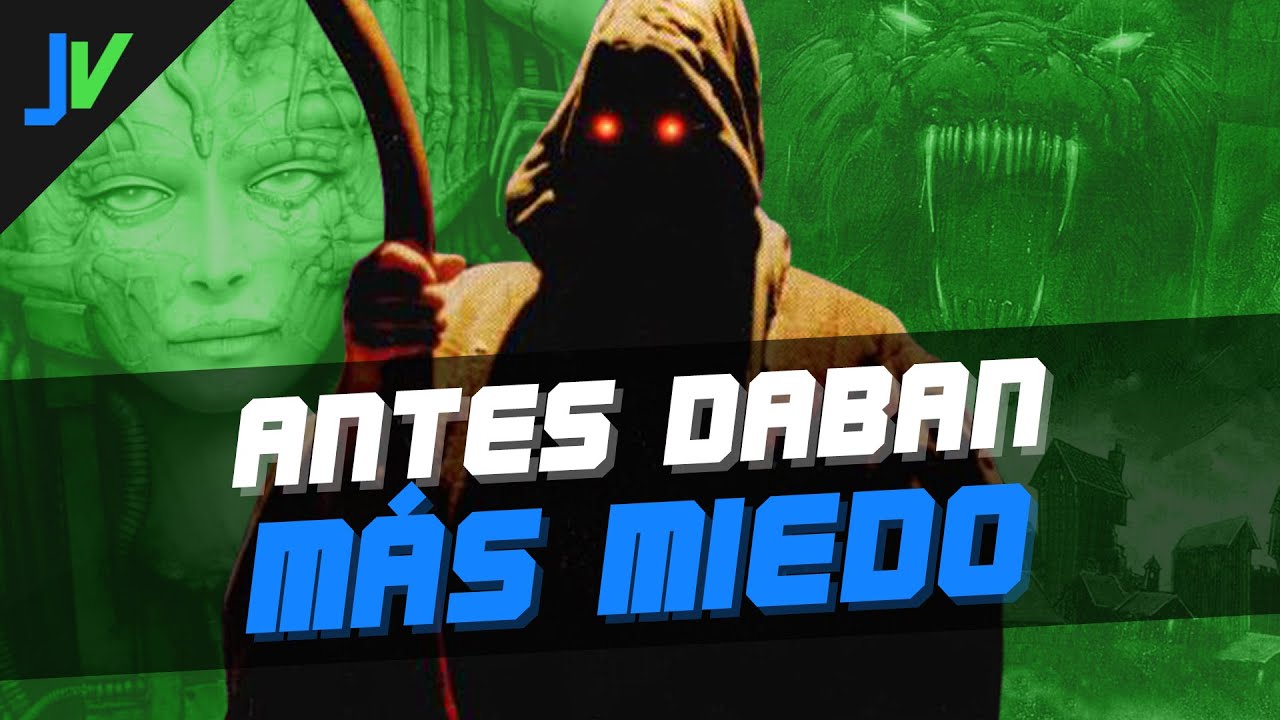 ¿Los Juegos Viejos Daban MÁS MIEDO? - 10 Títulos de Terror RETRO para Pasarla Mal