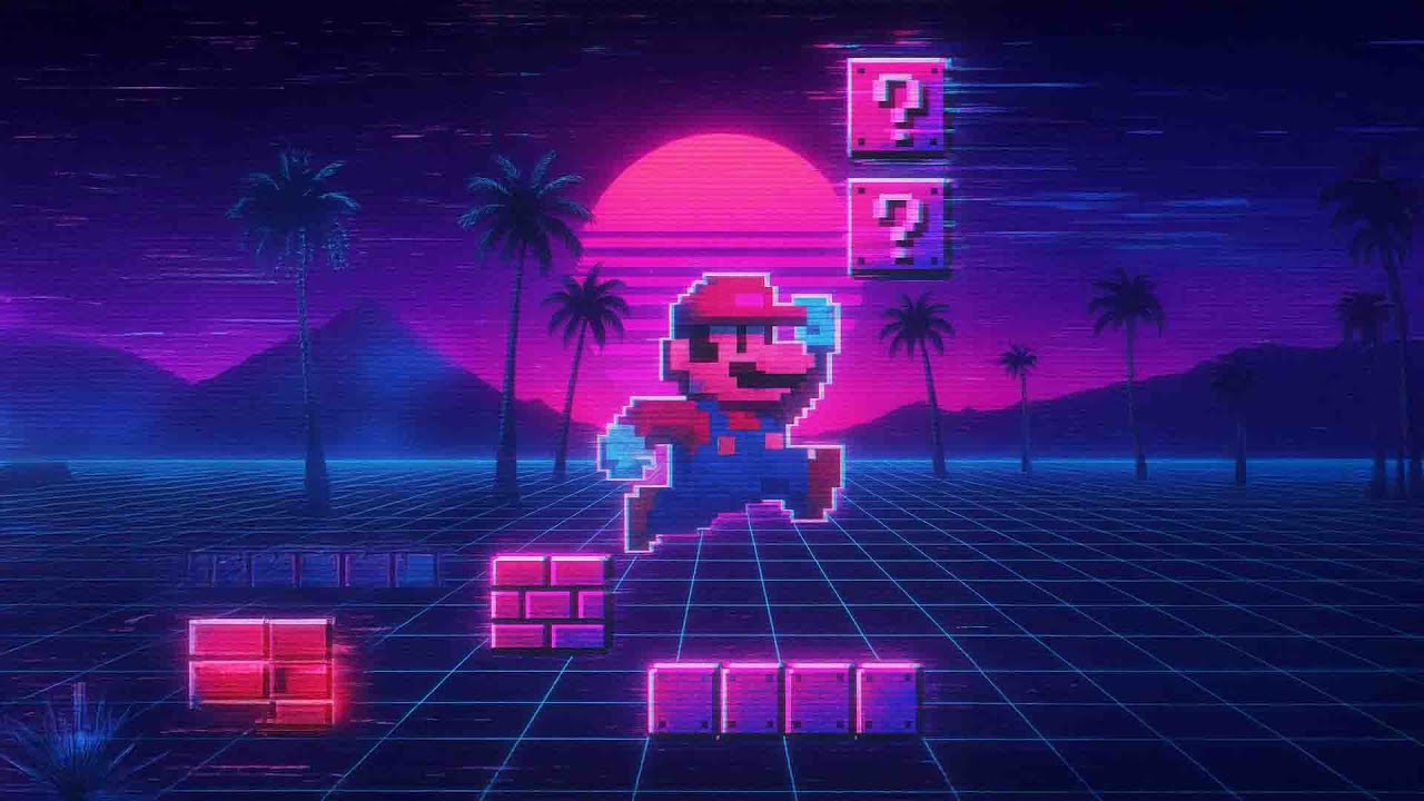 If Super Mario Was Vaporwave | Nostalgic Study & Chill Mix