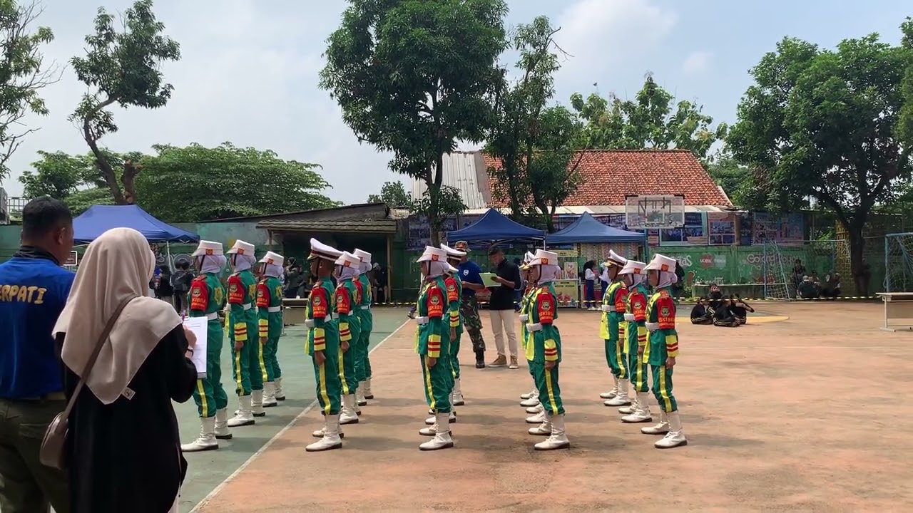 Paskibra SD Unggulan Uswatun Hasanah || Geger Cilegon Part 2 in LKBB MERPATI BOGOR