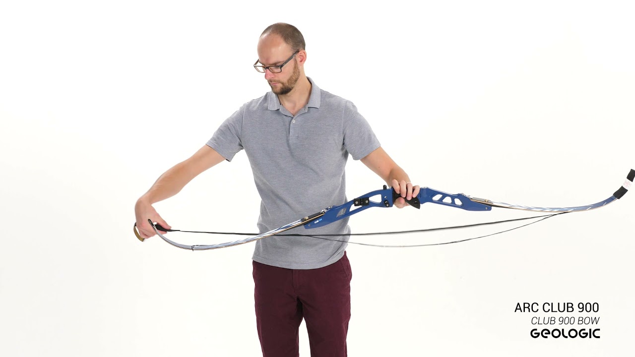 Archery : How to mount CLUB 900 BOW GEOLOGIC