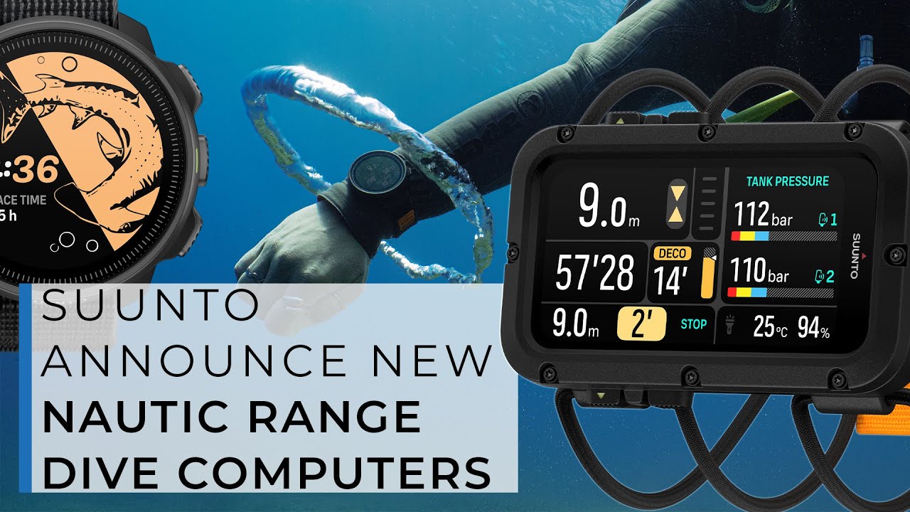 SUUNTO Announce NEW Nautic Computers! #scubadiving