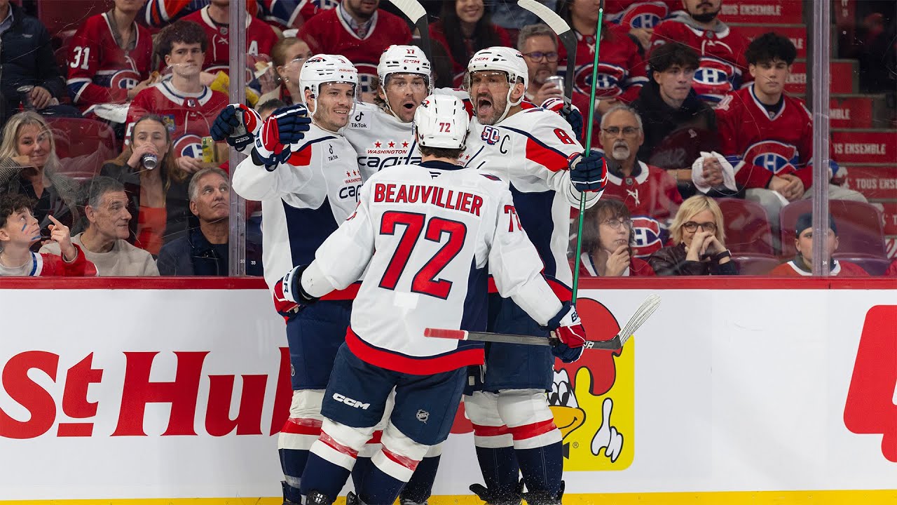 Capitals score four goals in 3rd period of Game 4 to take 3-1 series lead vs. Canadiens