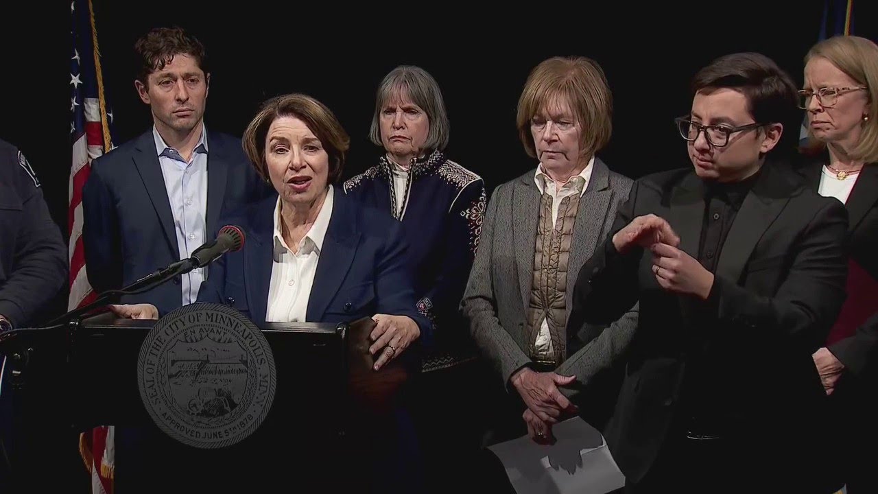ICE in Minnesota: Sen. Klobuchar calls for ICE to leave
