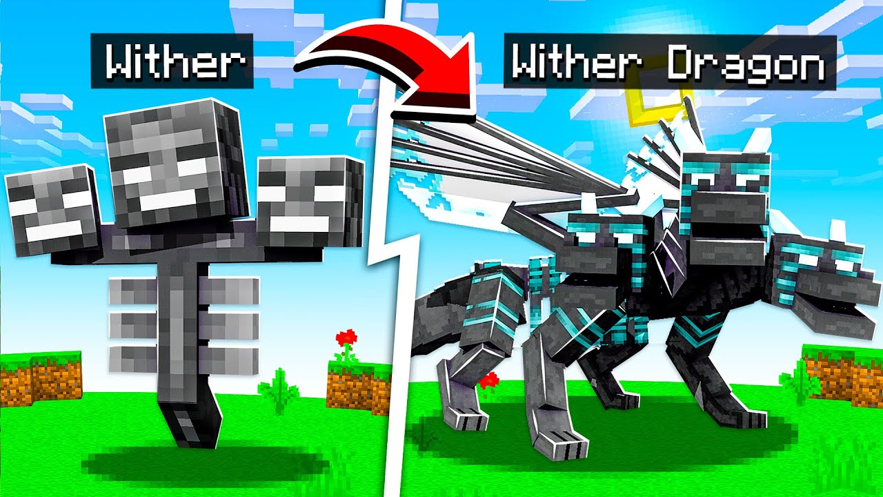 How to TURN ANY MOB into a DRAGON PET in Minecraft!