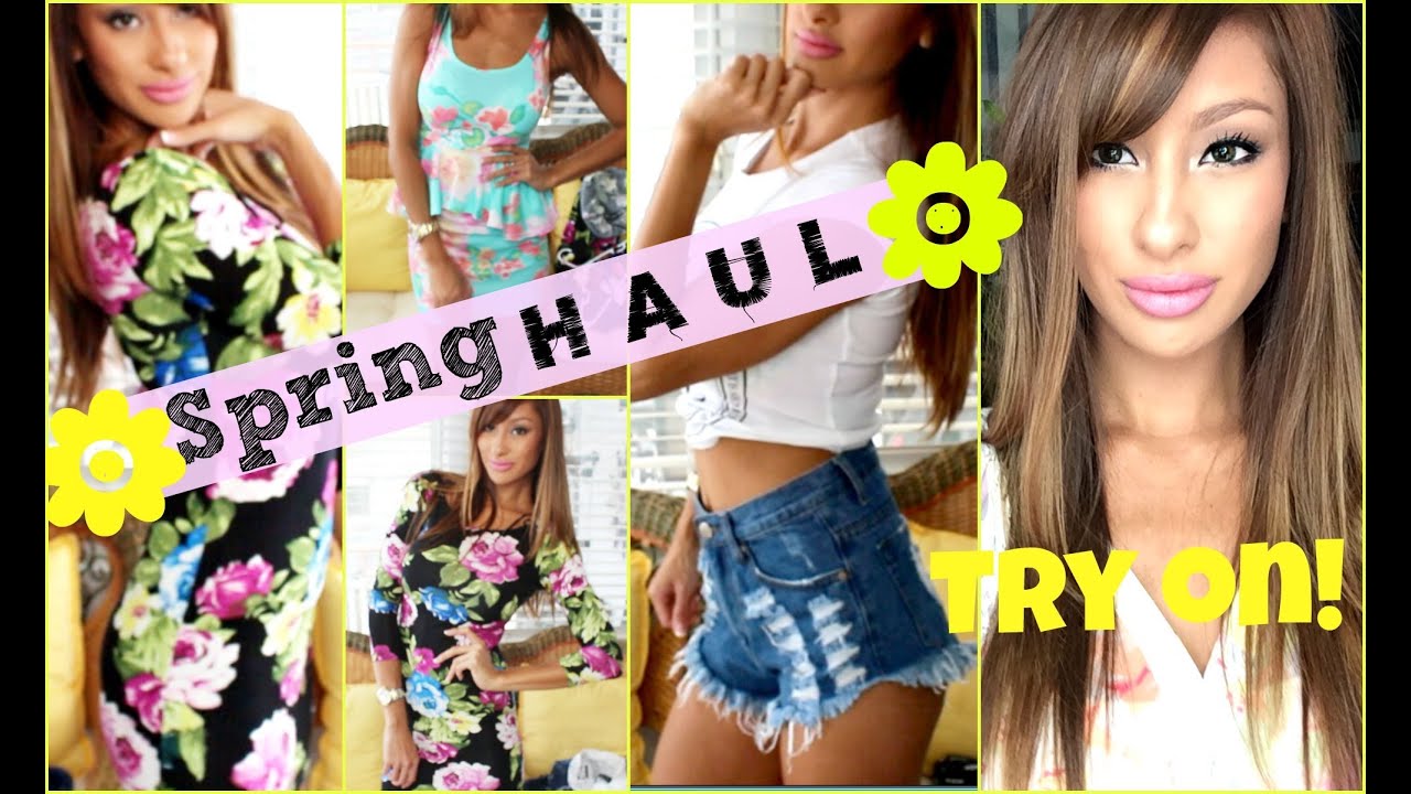 Spring HAUL! Try on!
