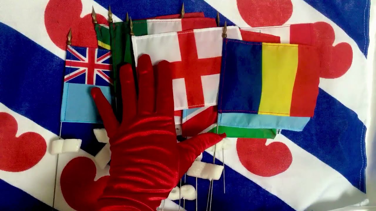 SATIN GLOVES / OPERA ❤️   CONQUER THE WORLD 🇬🇫 🇨🇦  WITH GLOVES 💋 [[ASMR]]