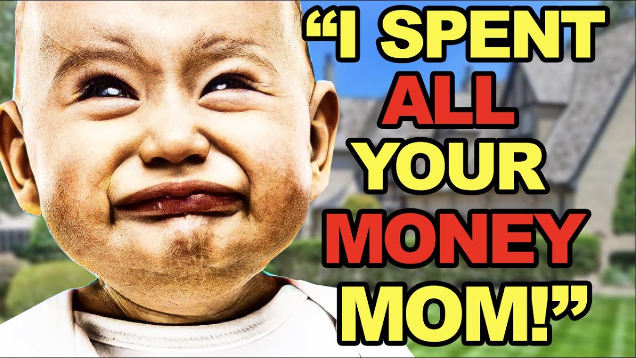 Spoiled Brat Steals His Mom's Credit Card