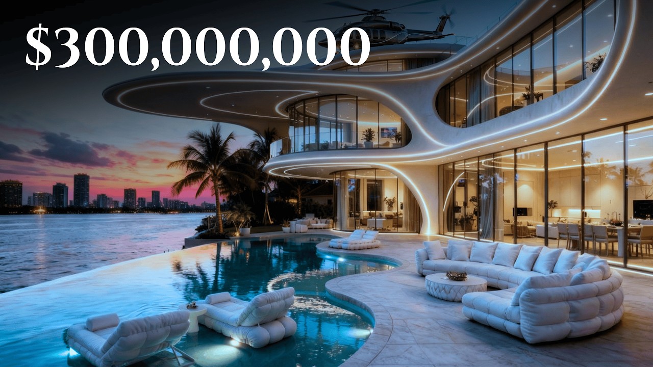 Luxurious Multimillion Modern Mansion with Clean Architecture