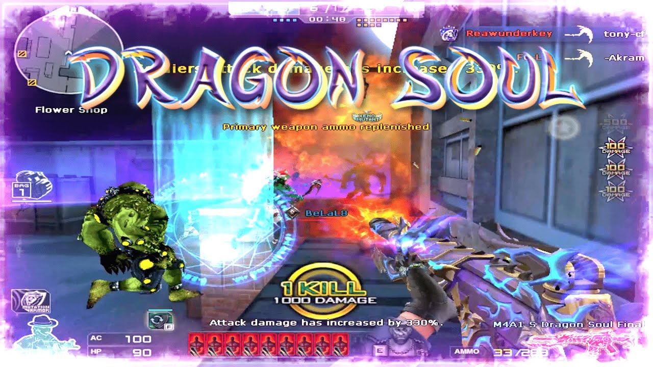CrossFire West: M4A1-S-Dragon Soul - Hero Mode X Gameplay