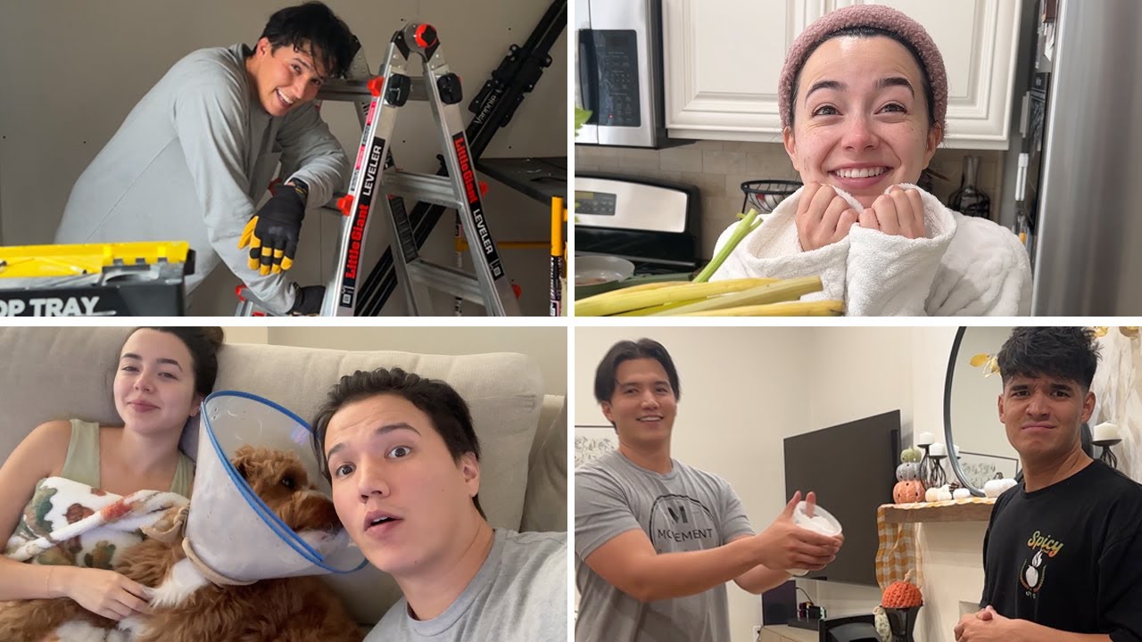Pranked Alex With Ranch Cotton Candy And Took Off Ellie's Cone! Surprised Roni And Made A Mistake!