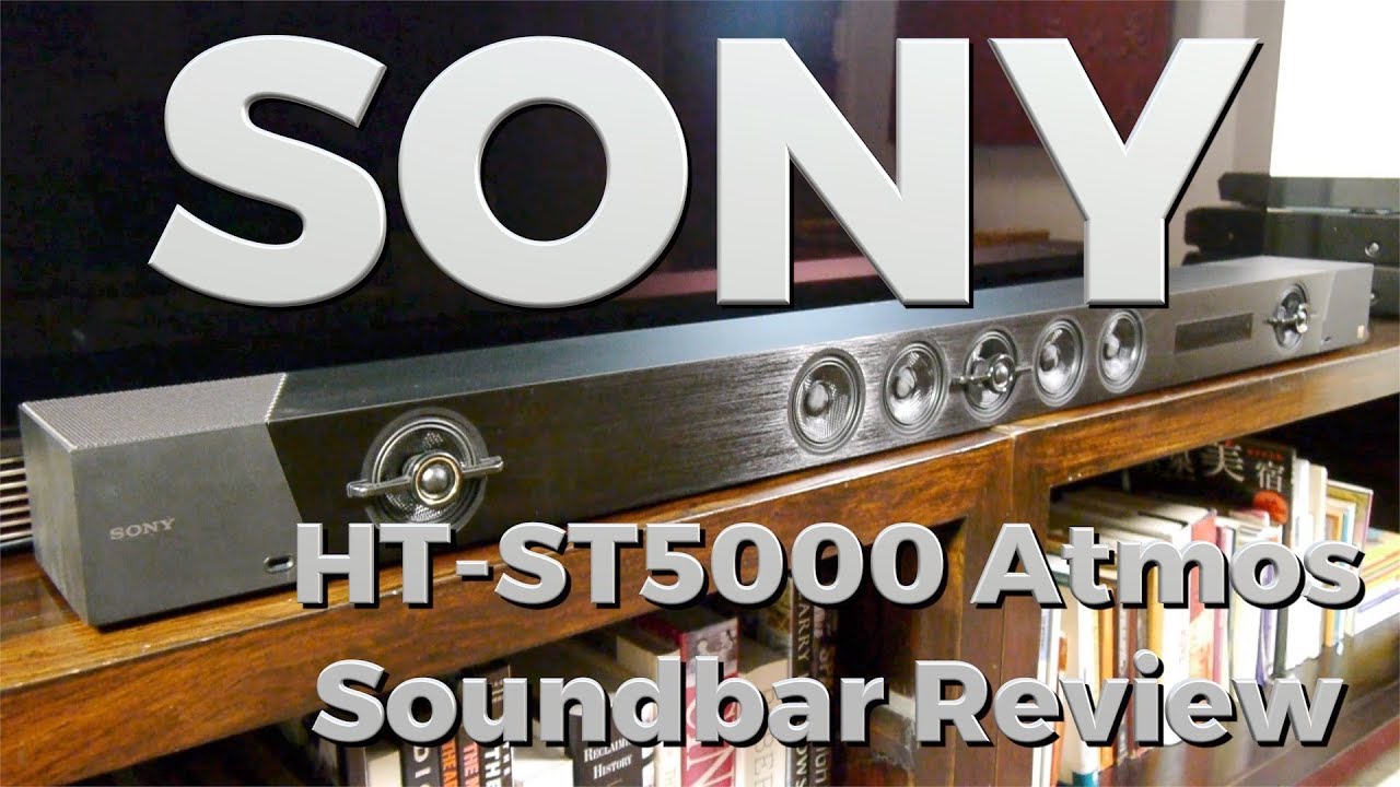 Обзор саундбара Sony HT-ST5000 Dolby Atmos
