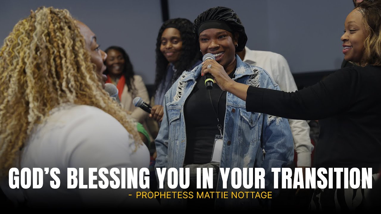 Prophetic Seer Dr. Mattie Nottage Speaks Hope To A Woman in Tranisiton