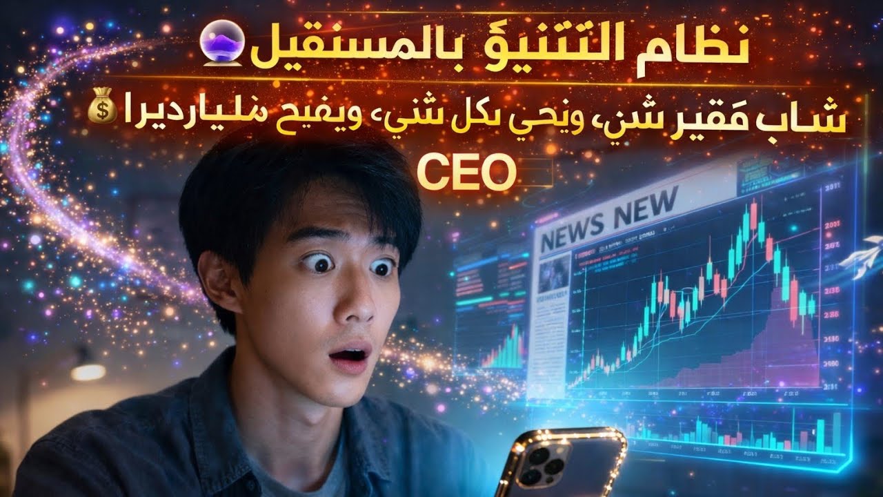 نظام التنبؤ بالمستقبل 🔮 شاب فقير يتنبأ بكل شيء ويجني المليارات 💰 ويصبح مليارديرًا CEO