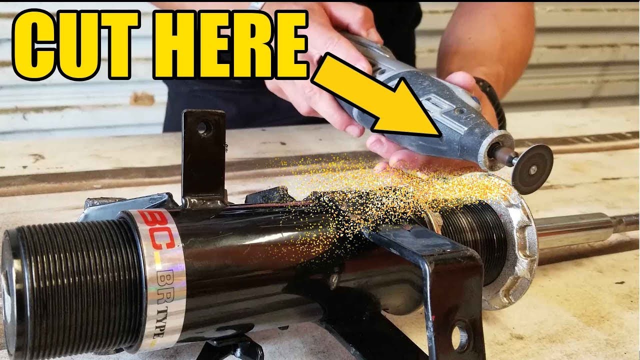 CUTTING MY BC COILOVERS - MR2SDAY EP. 1