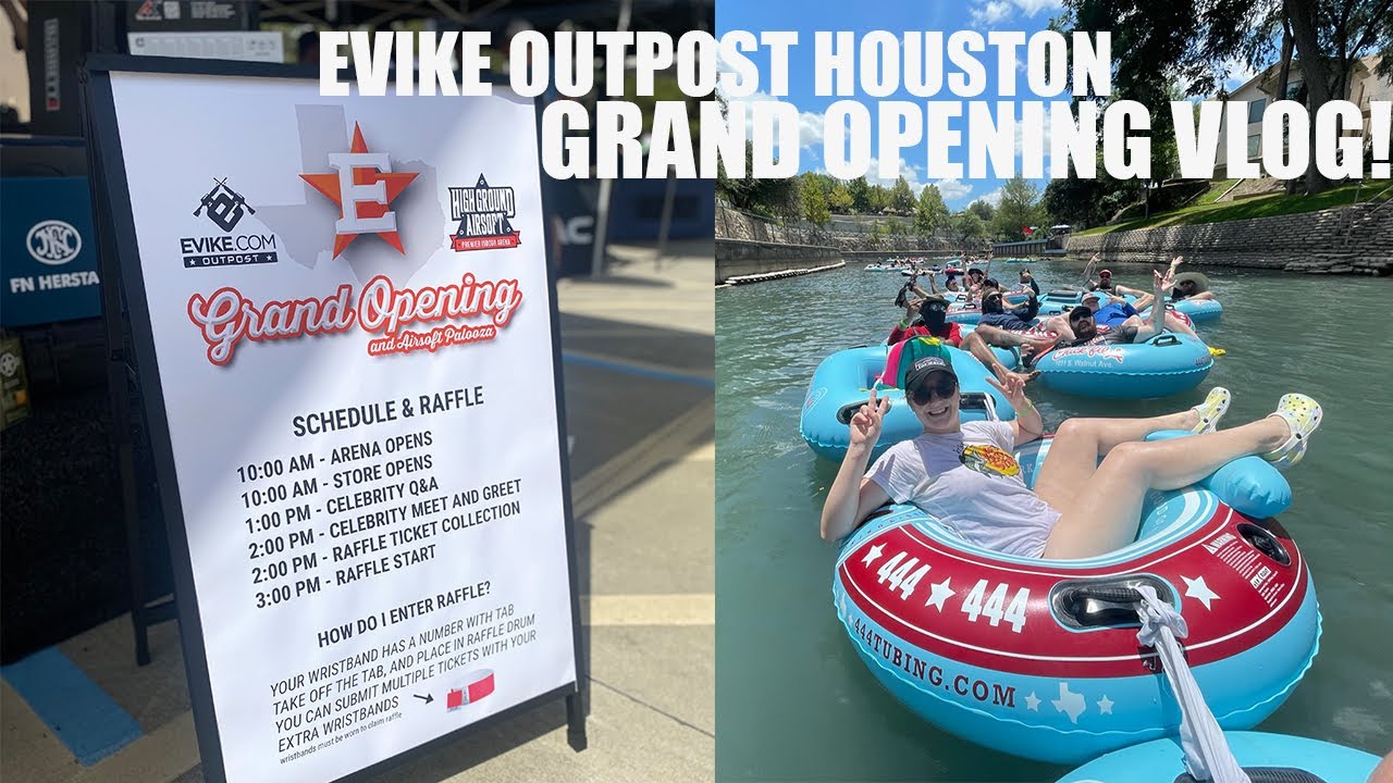 Evike Outpost Houston at High Ground Airsoft Grand Opening Vlog! (TikTok Compilation)