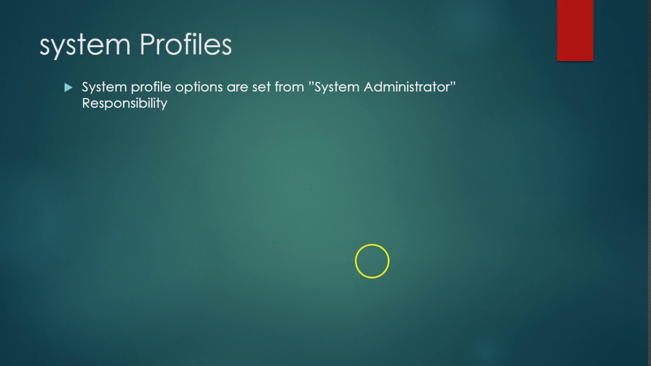 Oracle EBS Profiles and some good profiles to know