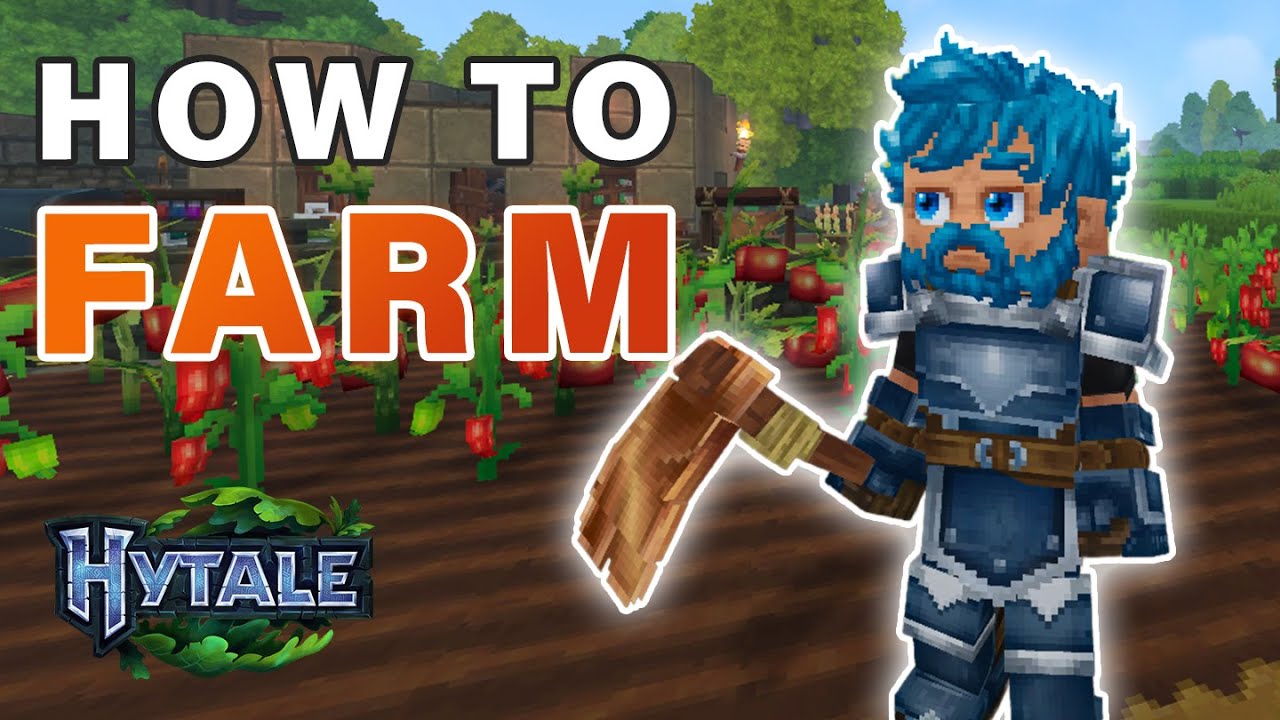 How to Start Farming Crops | Complete Farm Guide ► Hytale