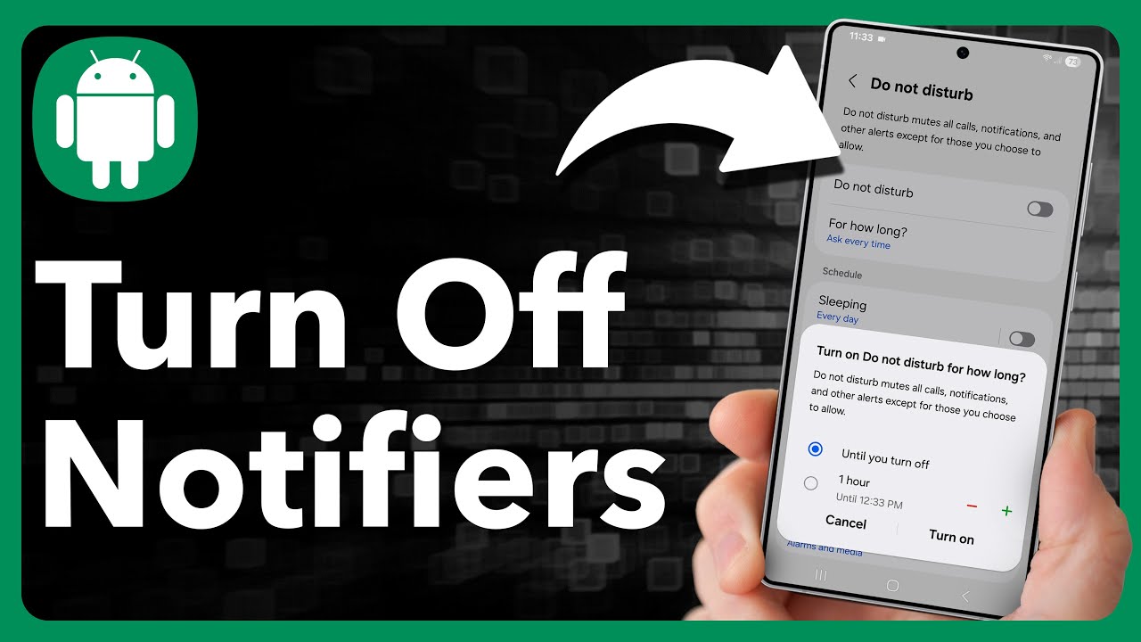 How To Turn Off Notifications On Android