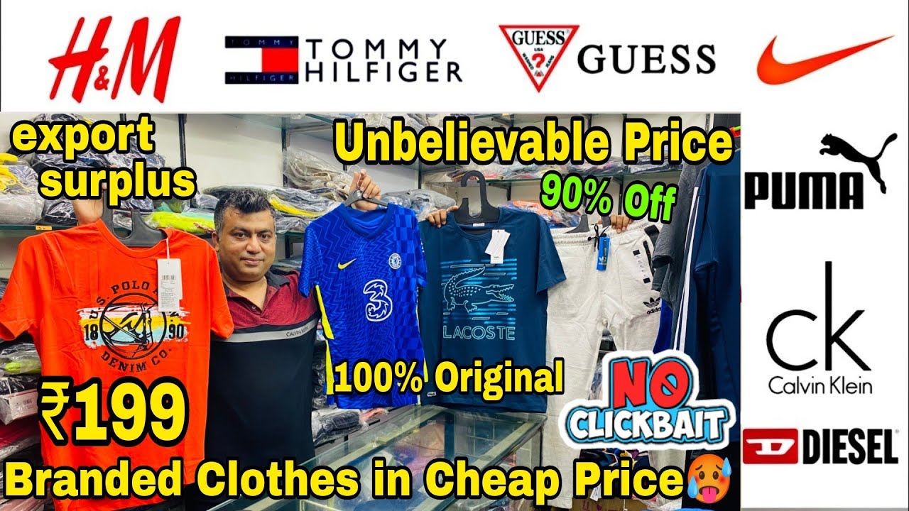 BRANDED CLOTHES IN CHEAPEST PRICE MUMBAI | EXPORT SURPLUS & PREMIUM RETAIL& WHOLESALE VASAI SHOPPING
