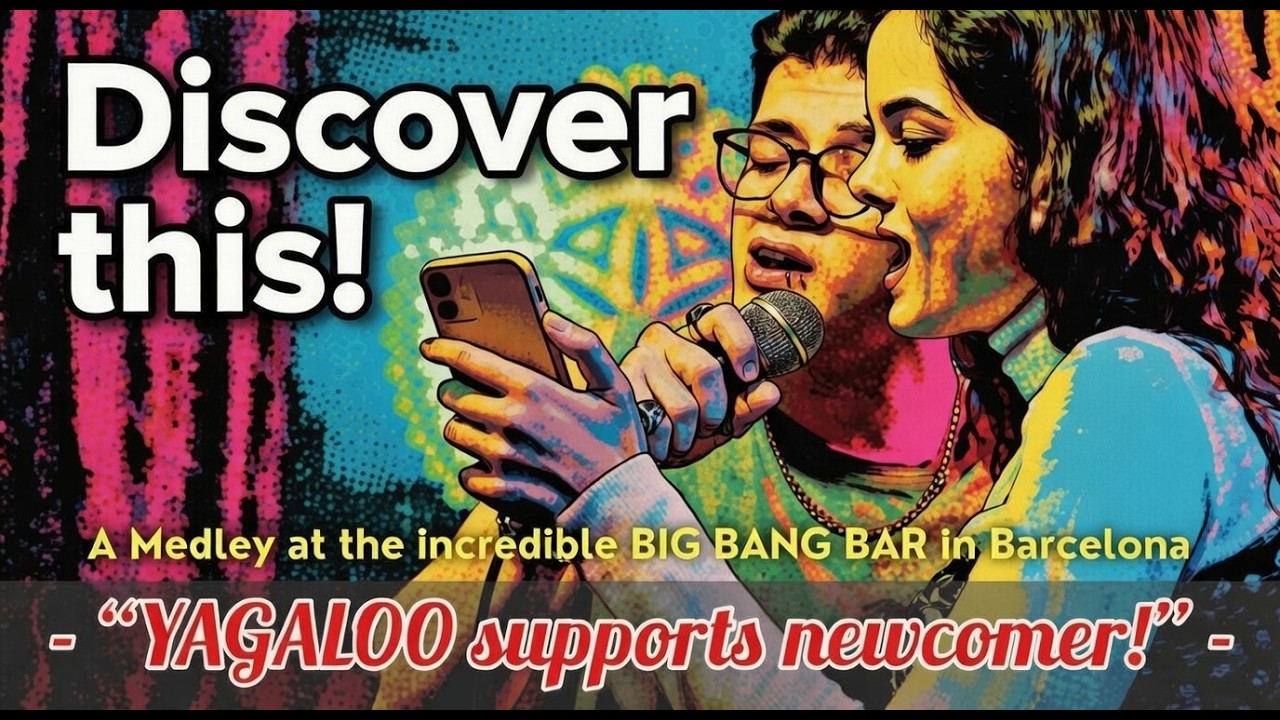 Discover this! A Medley at the incredible BIG BANG BAR in Barcelona