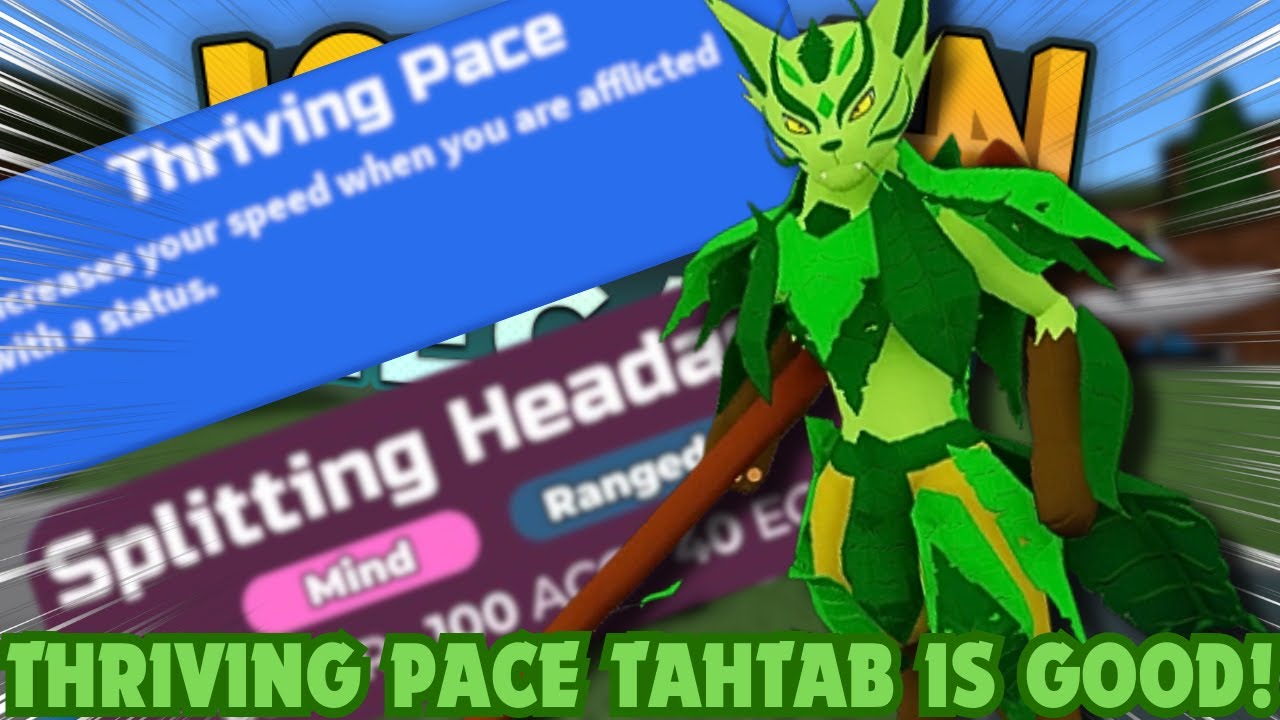 THRIVING PACE TAHTAB РЕАЛЬНО ОТРЫВАЛСЯ! - Loomian Legacy PvP
