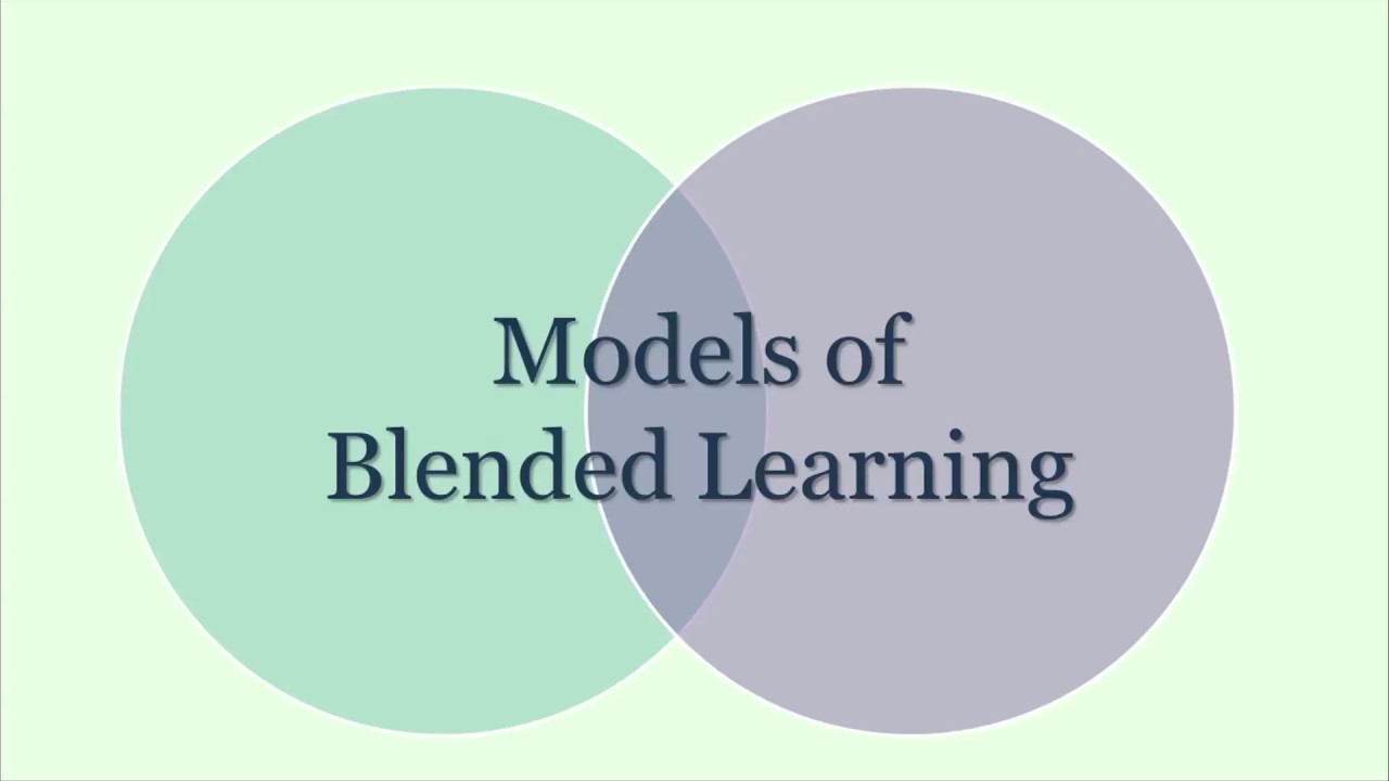 Models of blended Learning Part 1 by Dr. Madhavi Dharankar