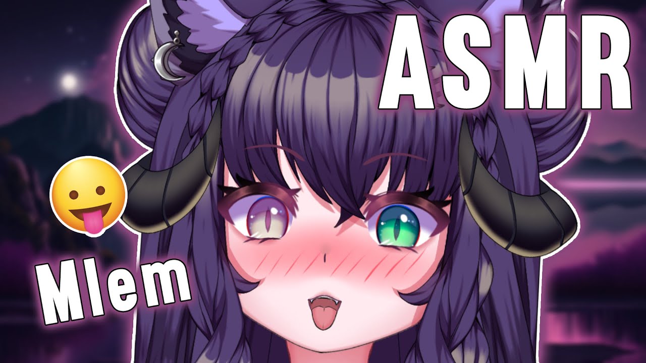 ASMR | Licks, kisses, meow and more!💜🐱(3Dio) - VOD