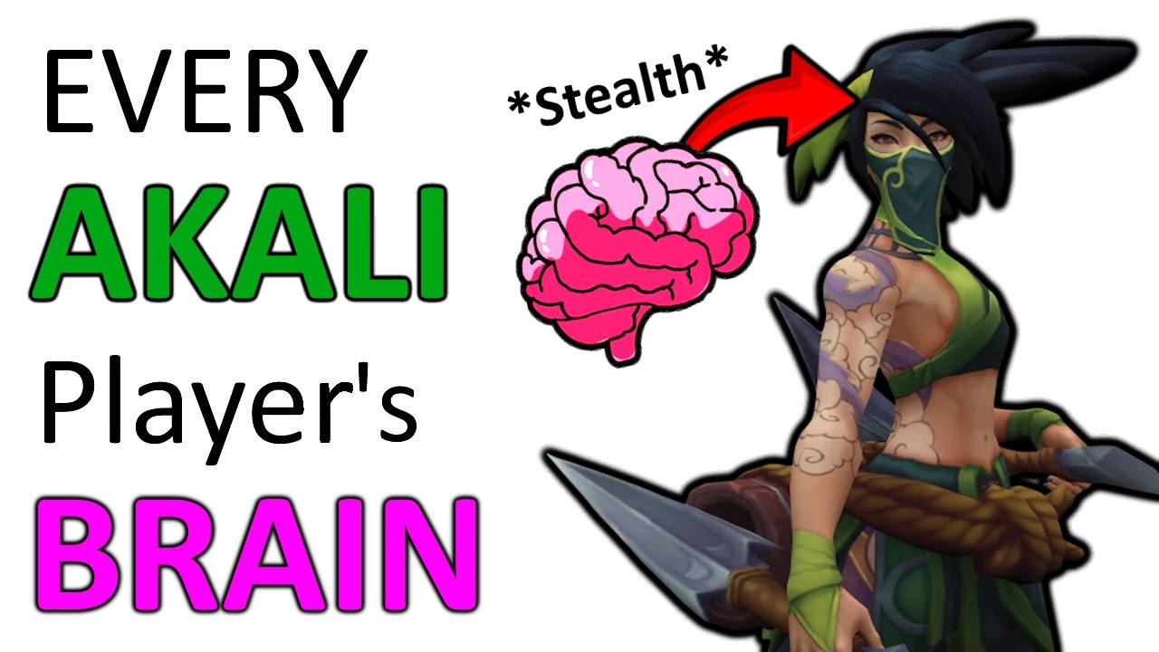 The Psychology of EVERY Akali Player | A Brain Study