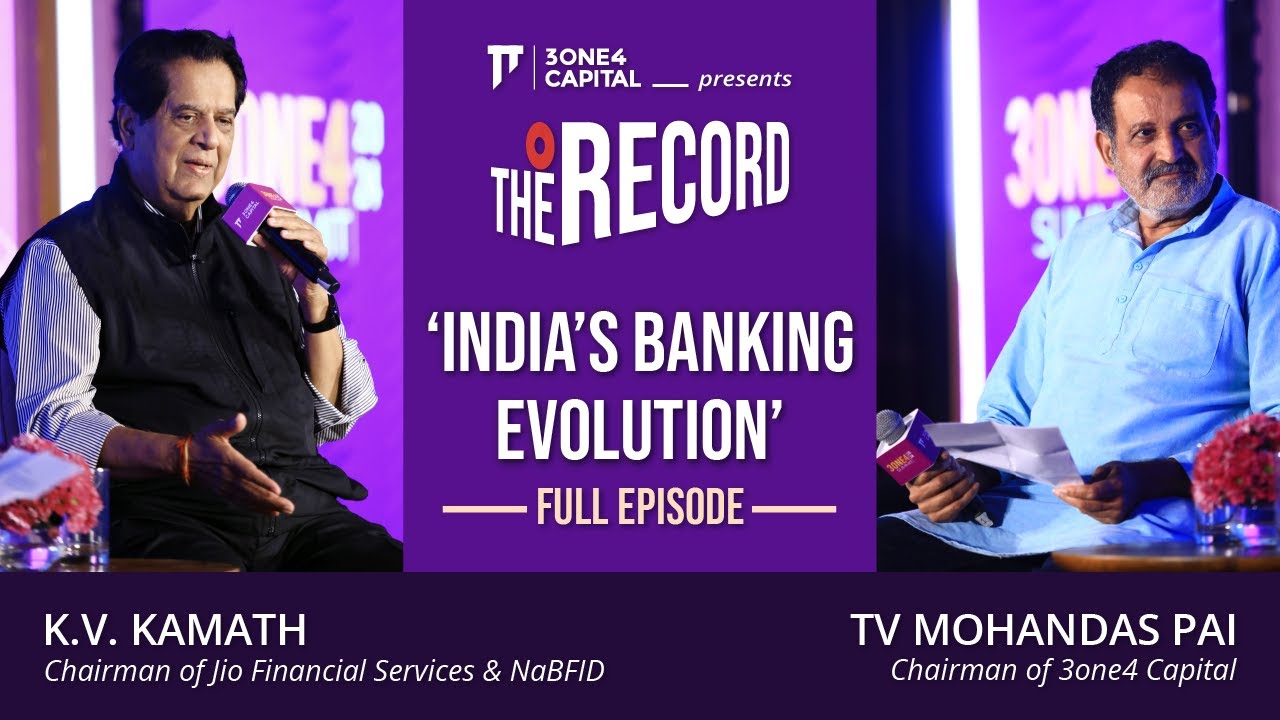 The Record | India's Banking Evolution | K.V. Kamath x TV Mohandas Pai