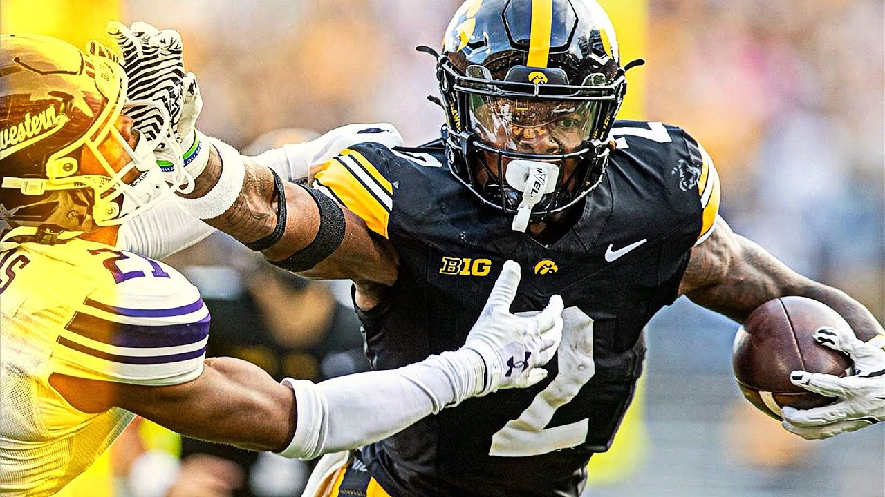 Kaleb Johnson Iowa Hawkeyes Highlights ᴴᴰ | Top Back In The Draft🔥