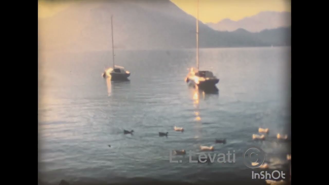 Varenna 1975, con Pinuccia Calvasena classe 1880 #lakecomo #varenna