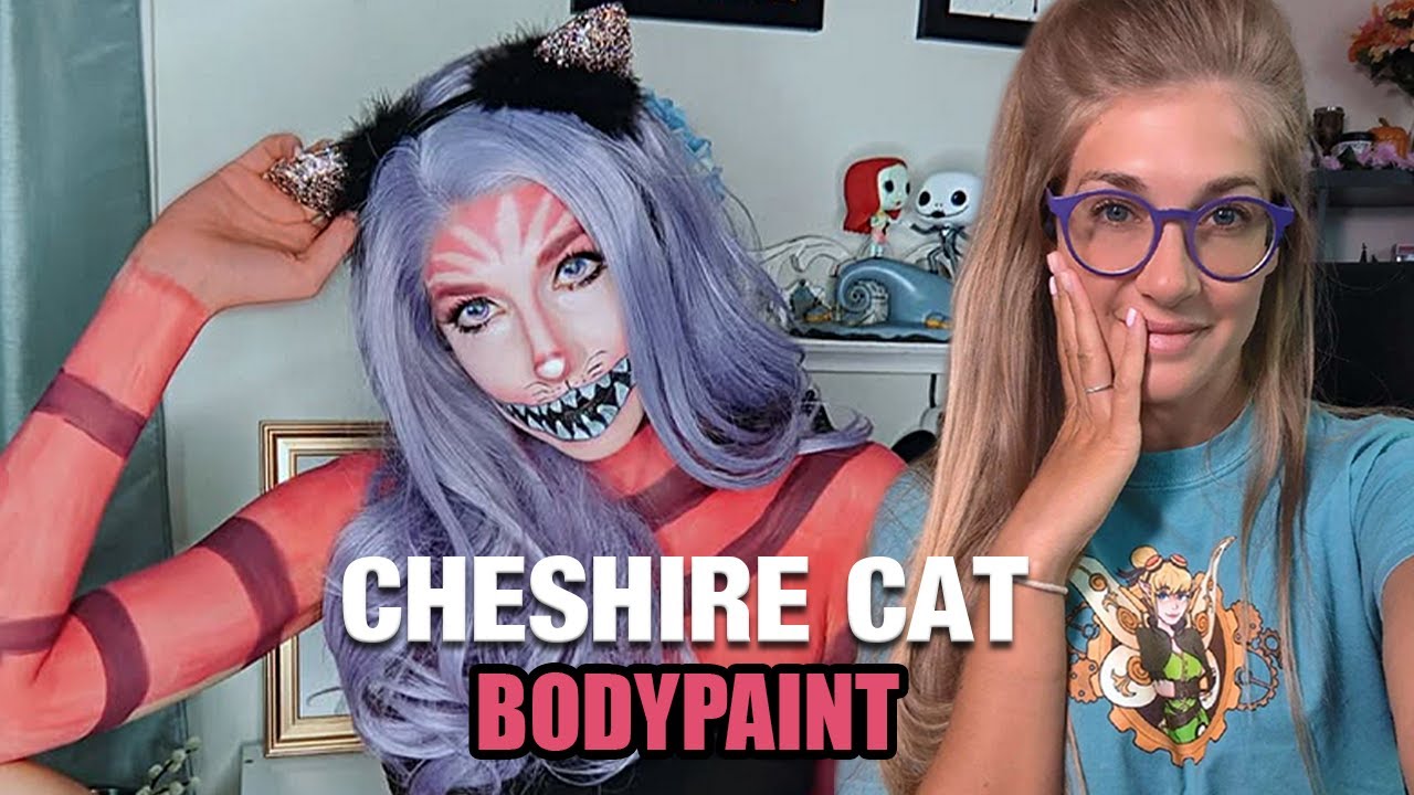Cheshire Cat Bodypaint