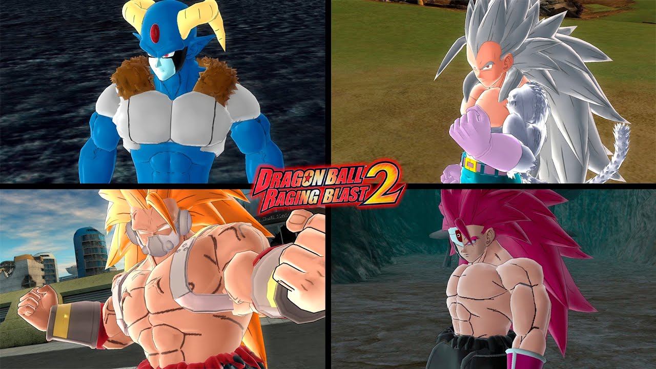 NEW RAGING BLAST 2 MODS #1 | Dragon Ball Raging Blast 2
